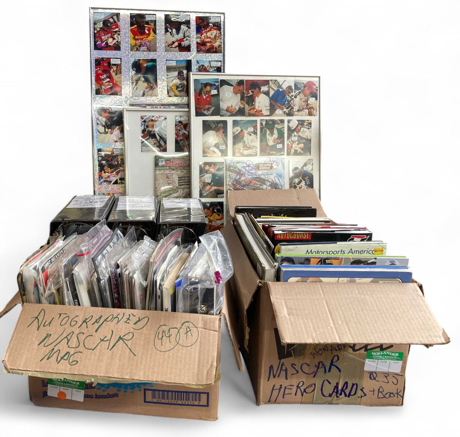 Autographed Nascar Magazines & Books - Over 100 Pc (1 of 8)