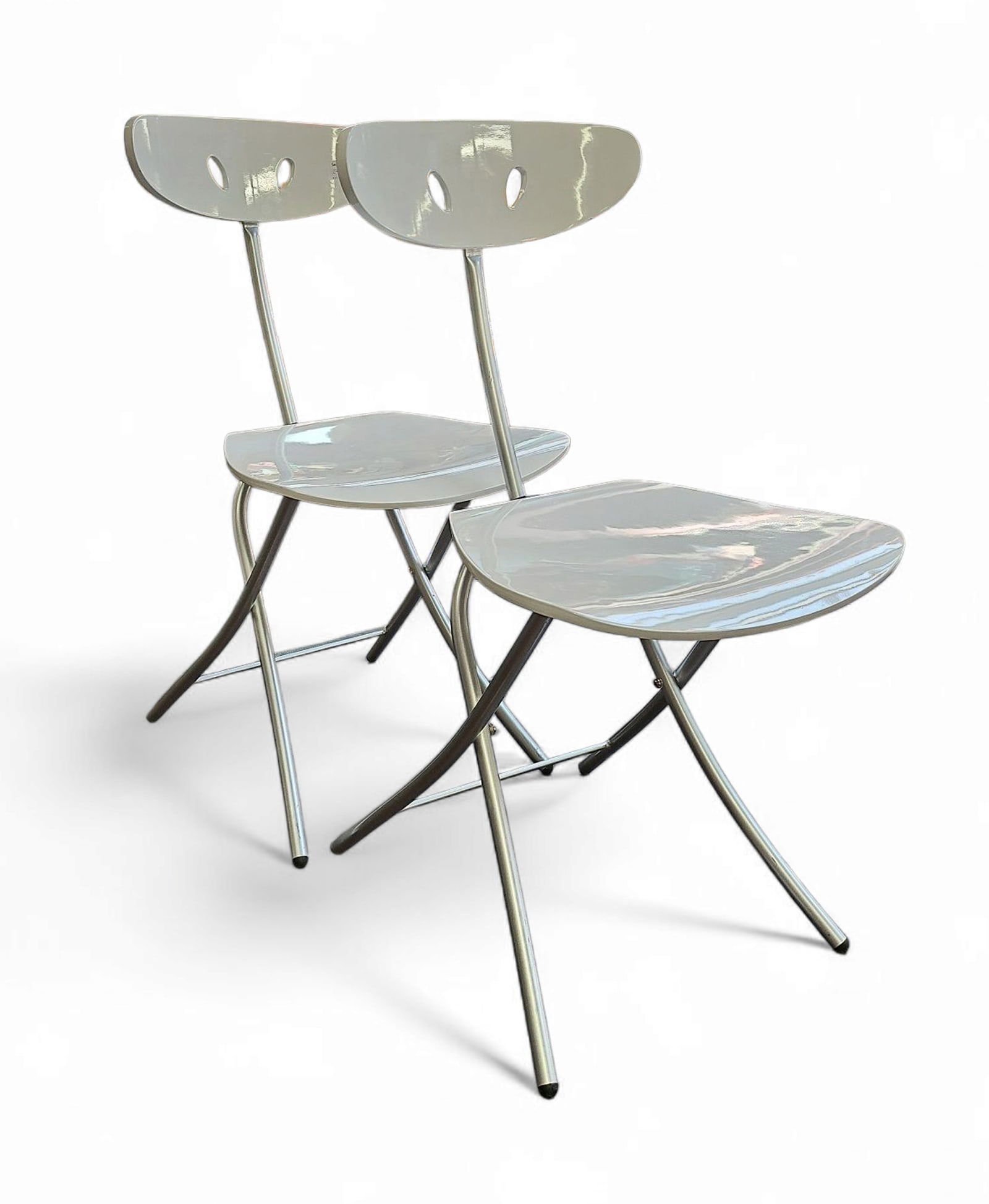 Pair of Chiaramonte & Marin Chairs. (1 of 3)