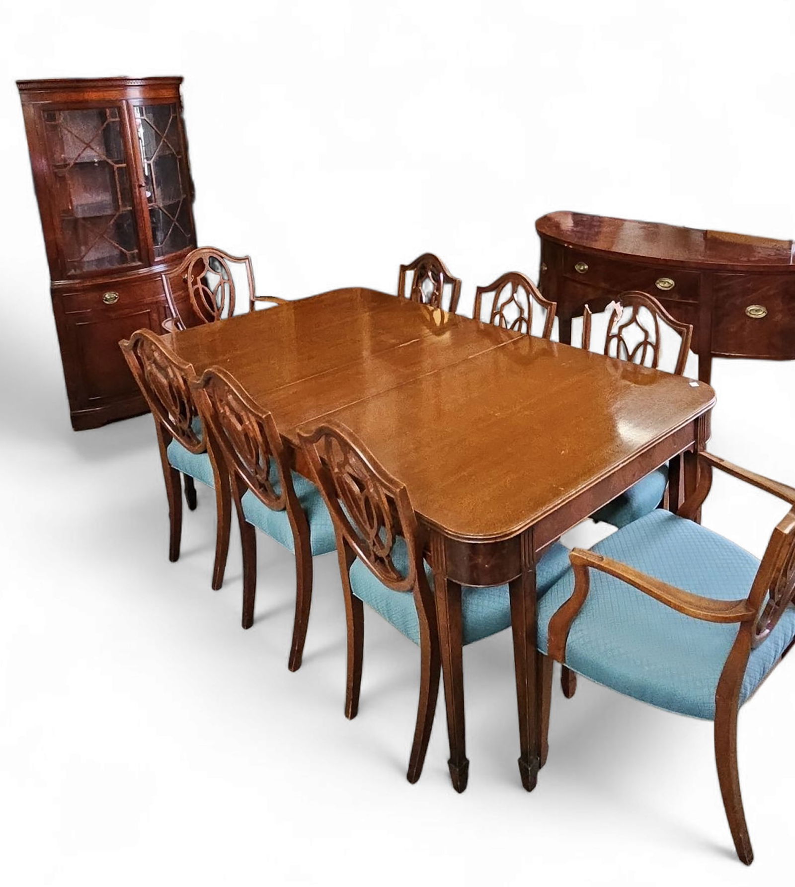 Large 13 Pc. Mahogany Dining Set. (1 of 6)
