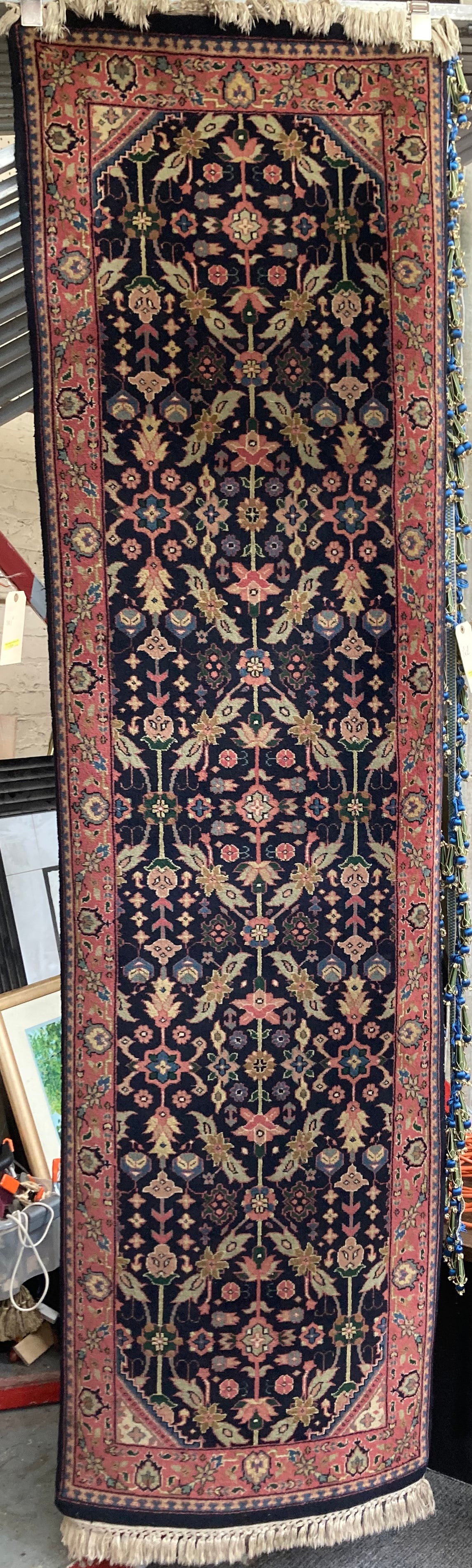 2' 4" x 8' 5" Floral Persian Runner Rug / Carpet. (1 of 2)