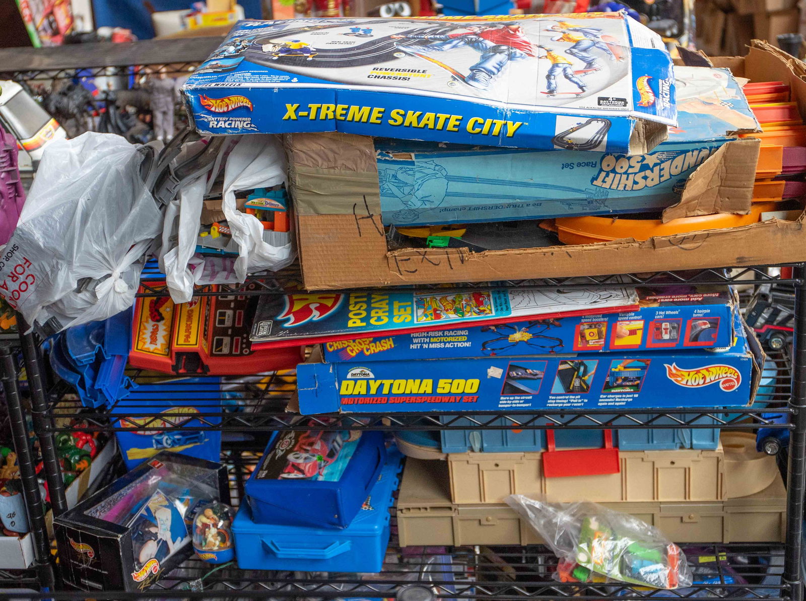 Lot of Hot Wheels Race Sets, Inc. Autographed Car. (1 of 16)