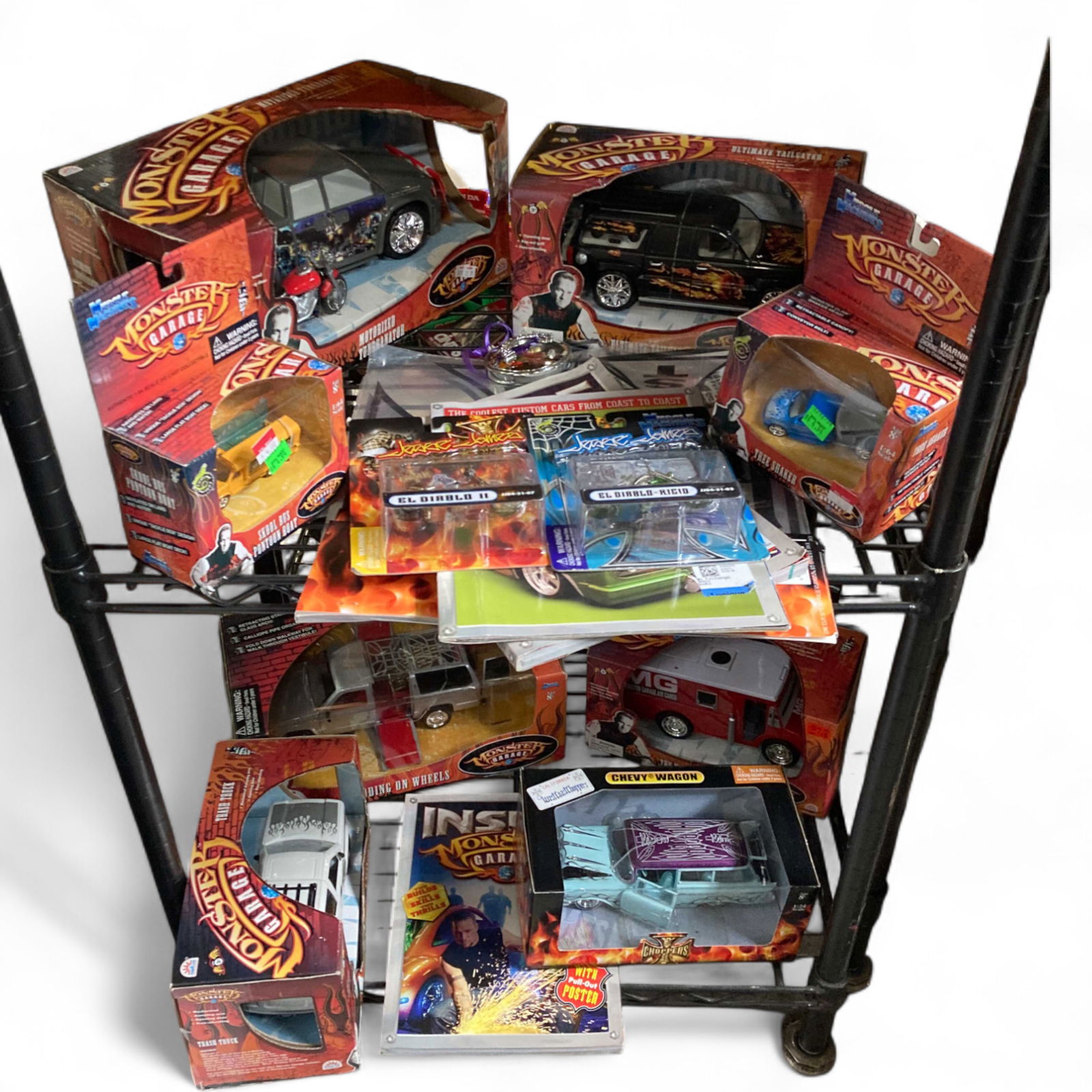 Jessie James Monster Garage Choppers Lot. (1 of 7)