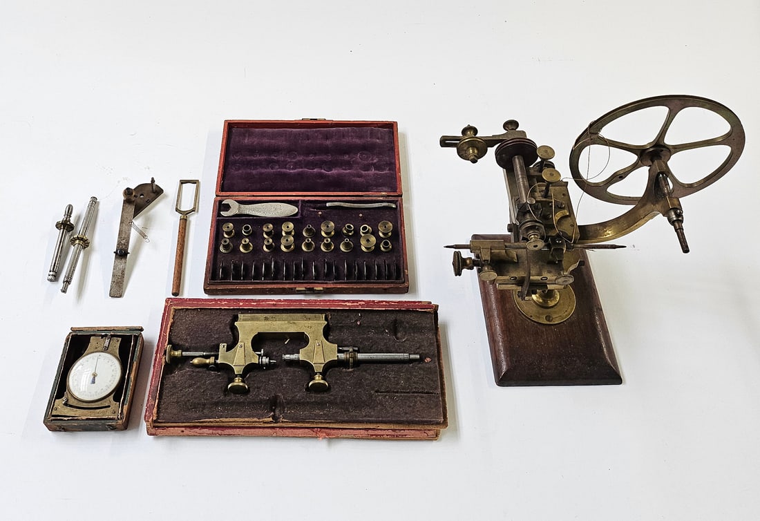 Vintage Watchmaker's Tools & Equipment, Lathe, Etc (1 of 4)