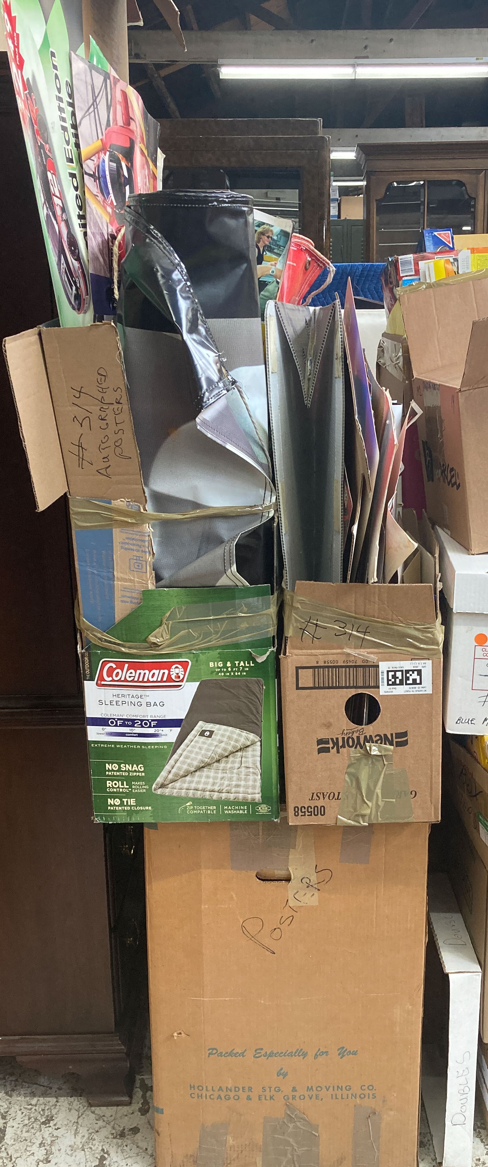 Lot of Nascar Banners, Posters, & More, Autographs (1 of 13)