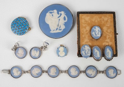 Lot of Mostly Wedgwood Jewelry.