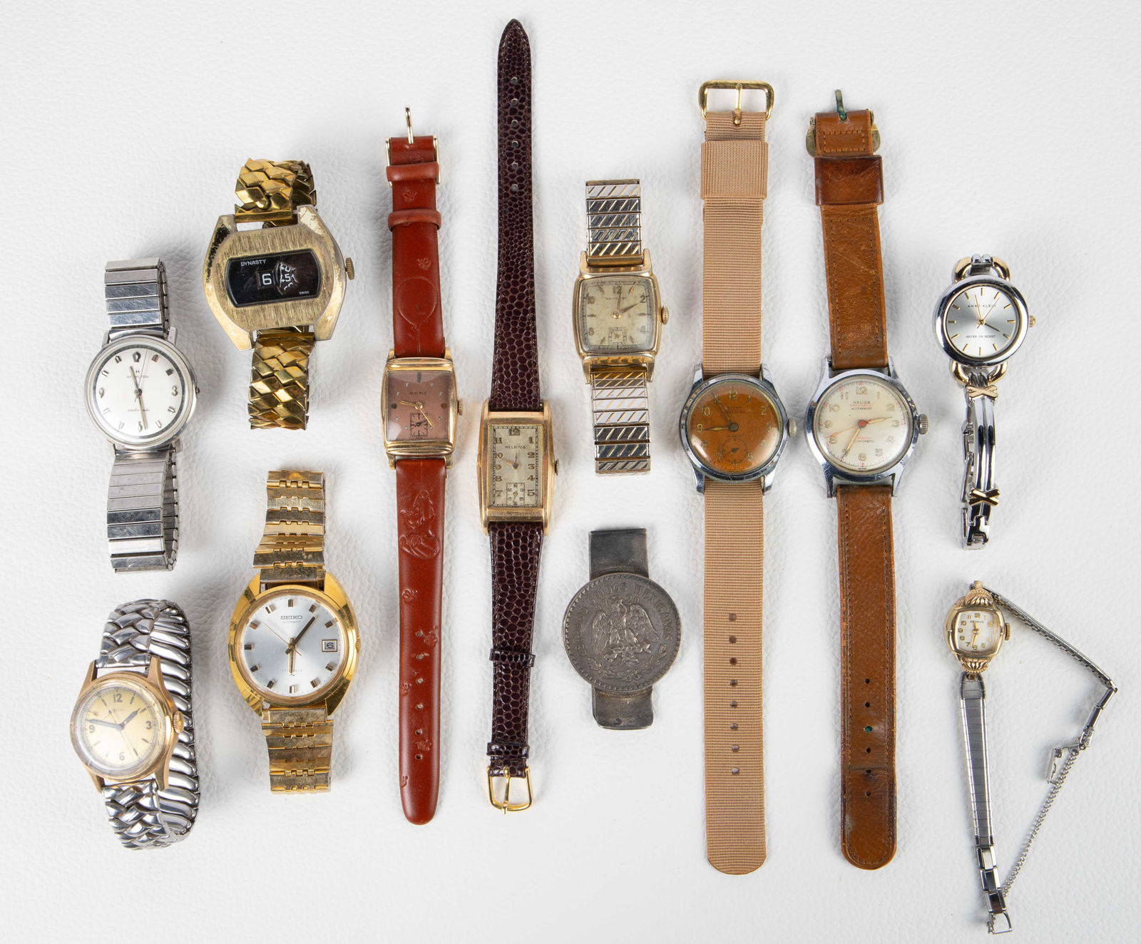 11 Vintage Watches - Benrus, Hamilton, Elgin. (1 of 20)
