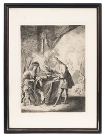 Esau Selling His Birthright, After Rembrandt.