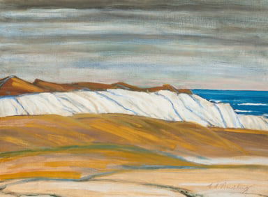 By The Sea, Impressionist Seascape, Nordberg.