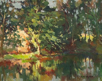 Impressionist Landscape, Jean-Pierre Ferrand.