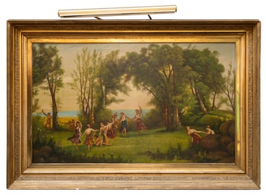 Antique Copy of Dance of the Nymphs After Corot.