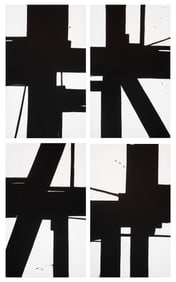 Large Abstract Polyptych by Patrick Phillips.