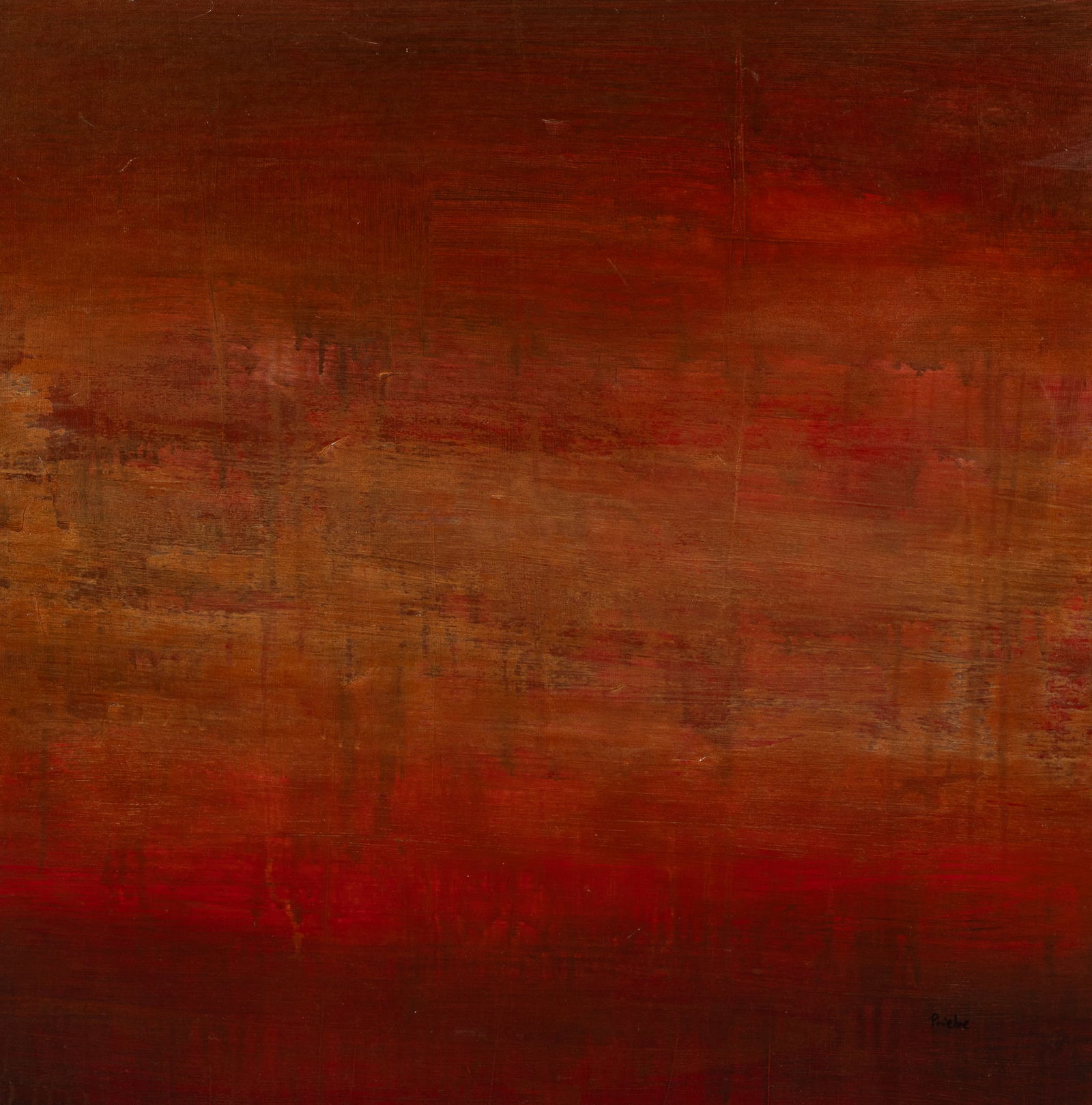 Contemporary Abstract Painting, Priebe. (1 of 5)