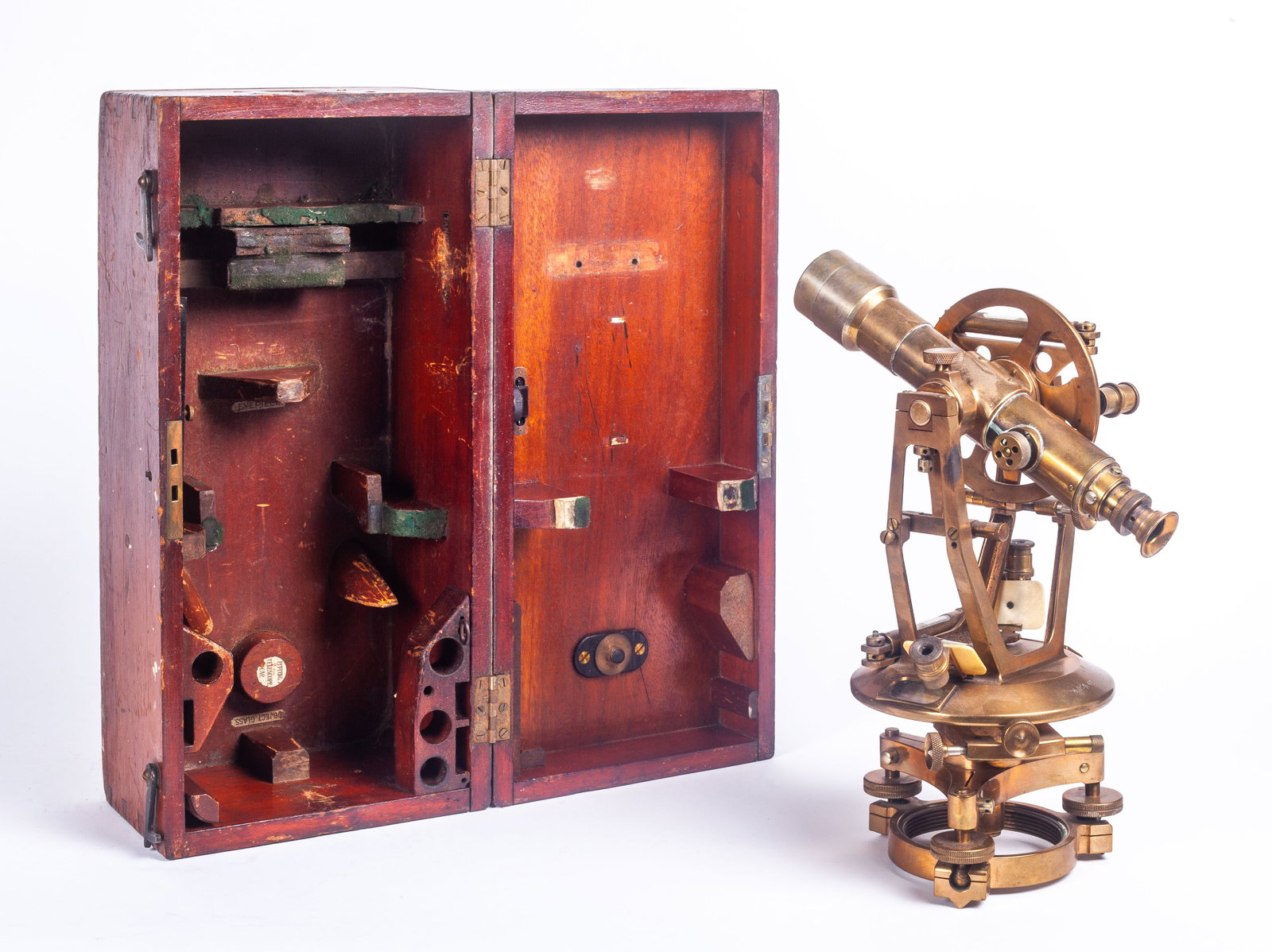 Brass Theodolite - Carl Zeiss & E.R. Watts & Son. (1 of 16)