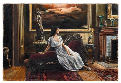 Portrait of Seated Woman, Harry McCormick.