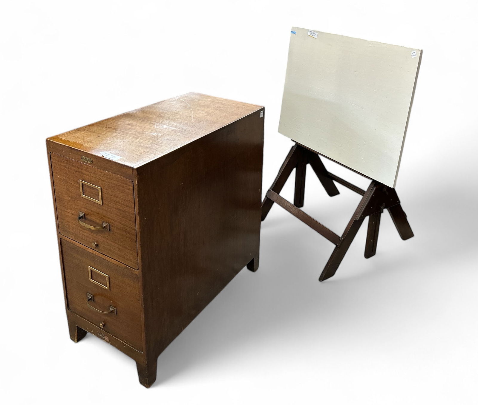 Drafting Table & File Cabinet. (1 of 10)