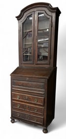 Antique Oak French Secretary.