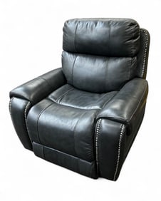 Single Seat Power Leather Recliner.