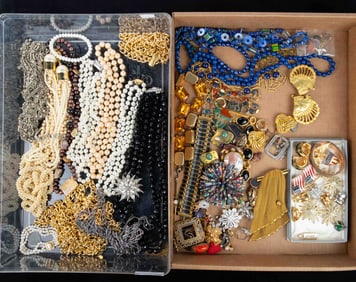 Lot of Vintage Jewelry - St. John, Emmons, Weiss.