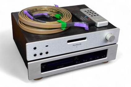 Lot: Plinius Audio Preamplifier & Tube CD Player.