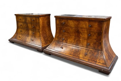 Pair Century Furniture Monarch Collection Commodes