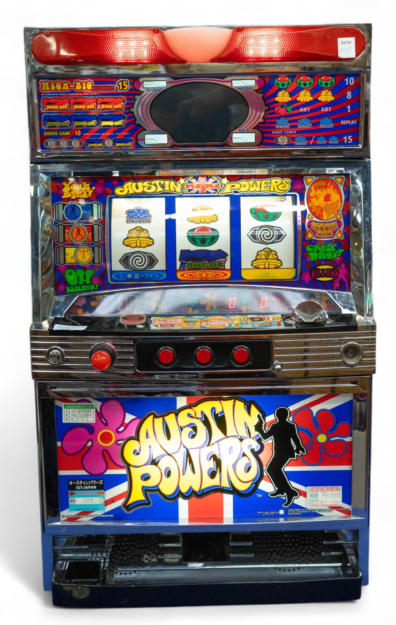 Austin Powers Slot Machine. (1 of 8)