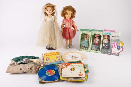 Lot of Vintage Dolls, Books, Toys, and More.