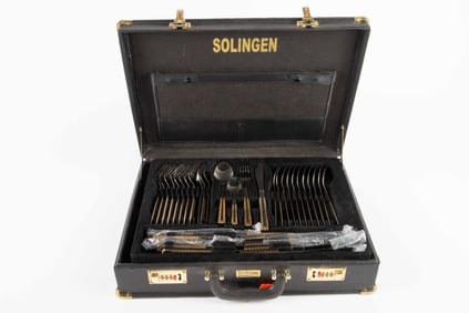 72 Piece Solingen Germany Flatware set for 12.