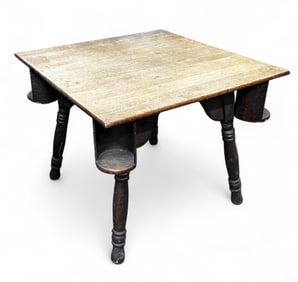 Victorian Oak Tavern Table.