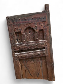 Carved Moroccan Door Panel.