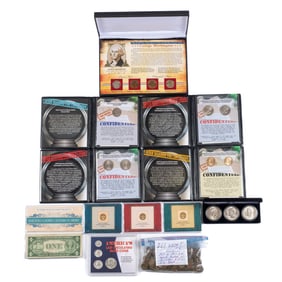 Lot of Assorted U.S. Coins & Currency.