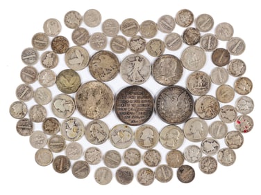 Lot of Assorted Silver Coins.
