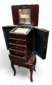 Thomas Pacconi Jewelry Cabinet.