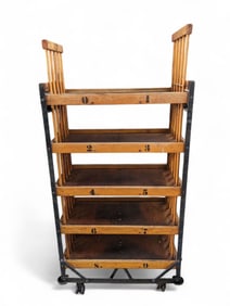 Antique Industrial Cobbler's Rack.