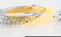 14K Gold & Diamond Designer Bracelet - Daniel W.