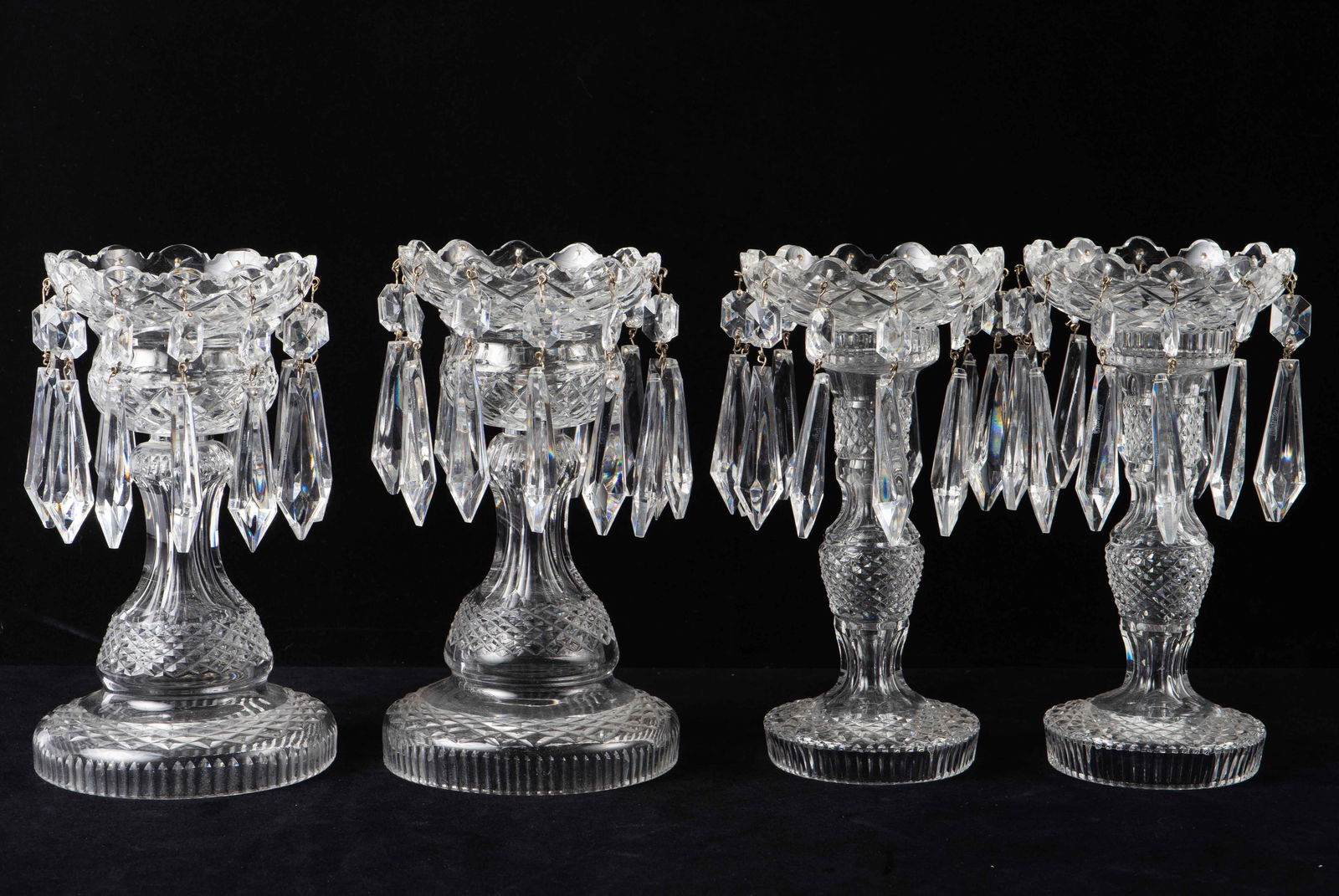 2 Pair of Waterford Crystal Candle Lustres. (1 of 6)