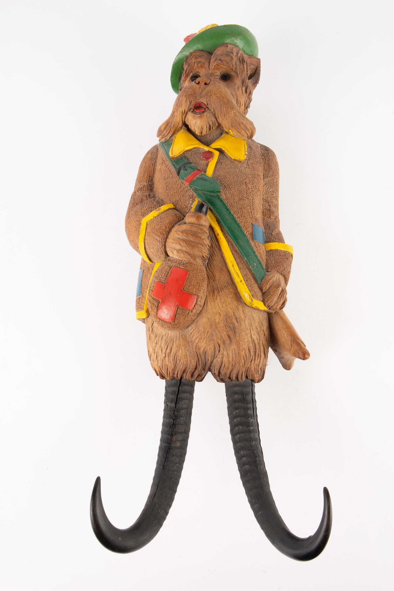 Black Forest Style Anthopomorphic Dog Whistler ? (1 of 5)