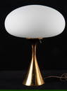 Mid Century Laurel Mushroom Lamp w/ Metal Base.