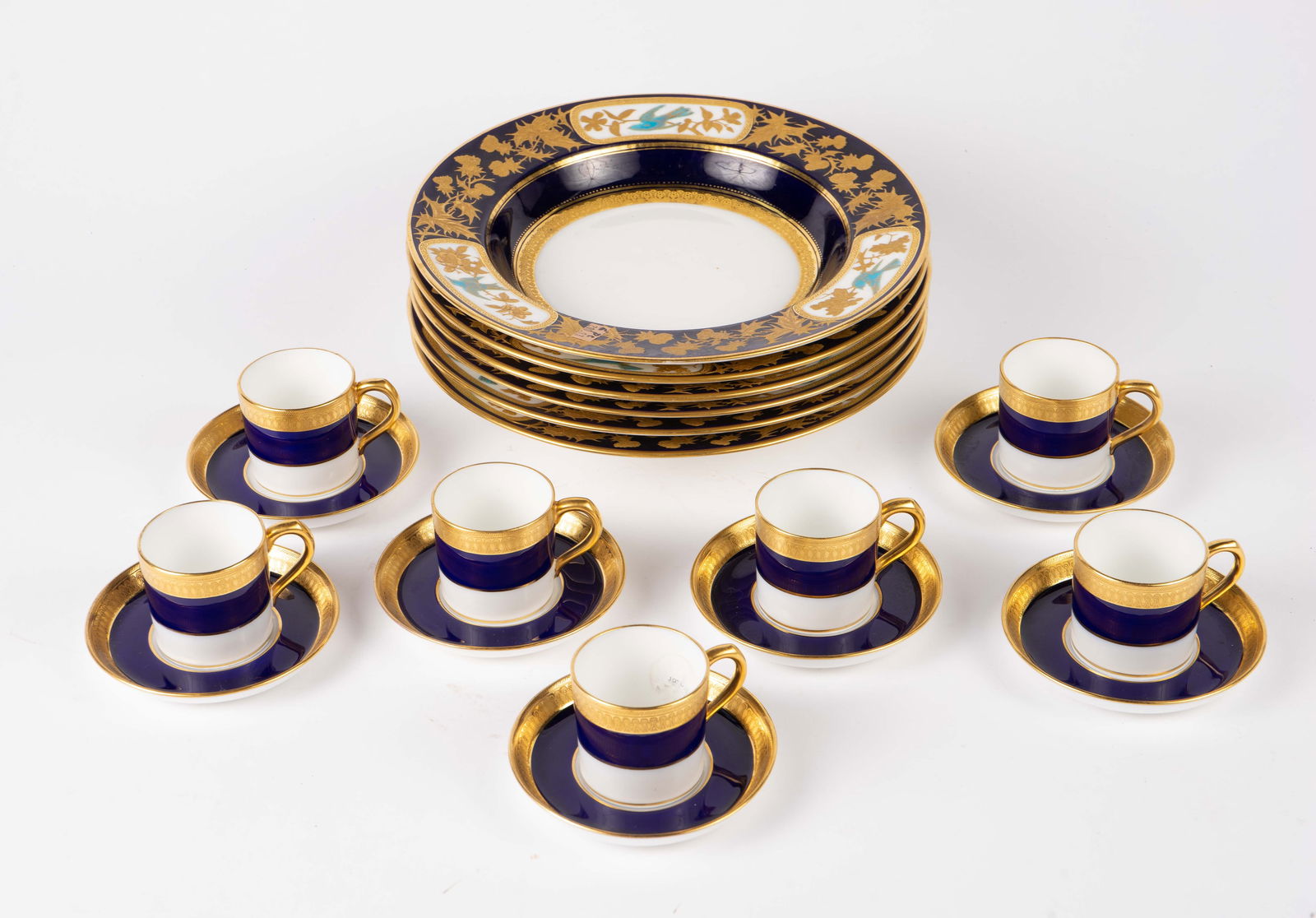 Davis Collamore Bowls & Mintons Espresso Cup Set. (1 of 10)
