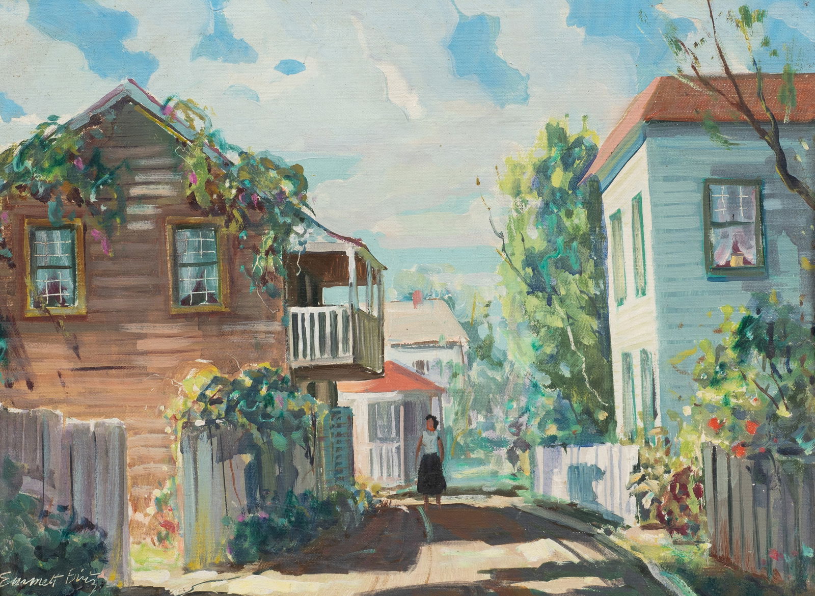 St. Augustine Street Scene, Emmett Fritz. (1 of 5)