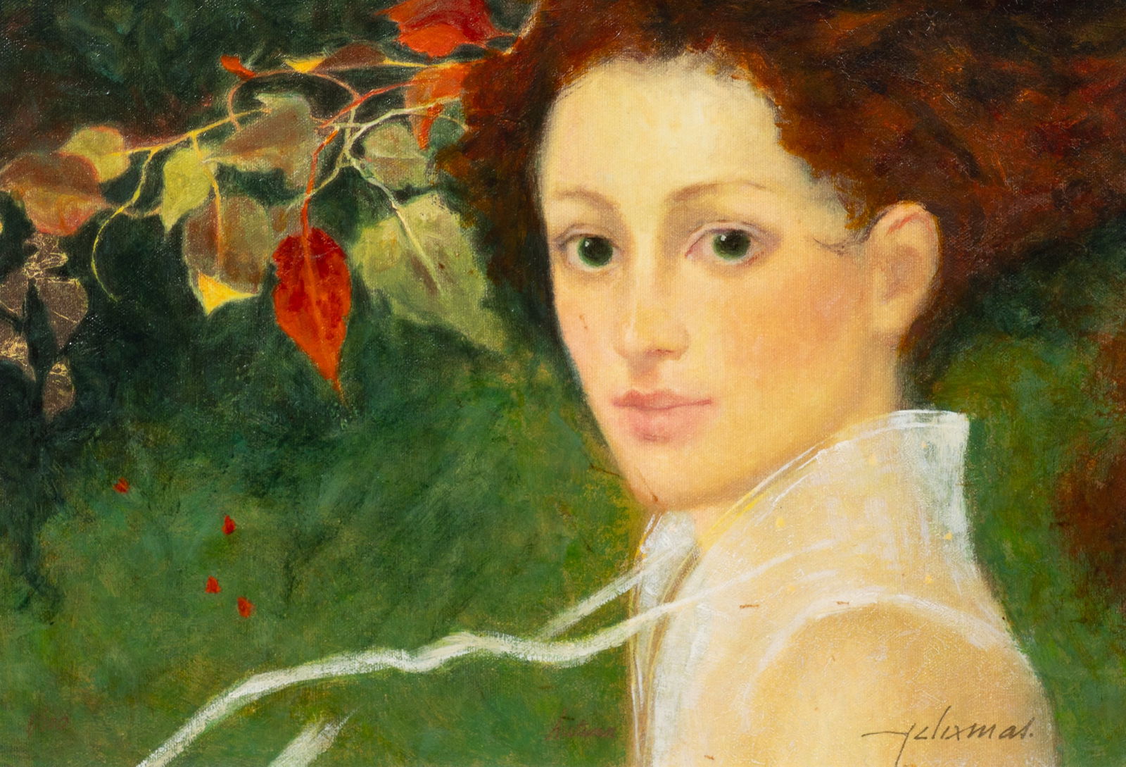 Autumn, Giclee of a Woman, Felix Mas. (1 of 6)