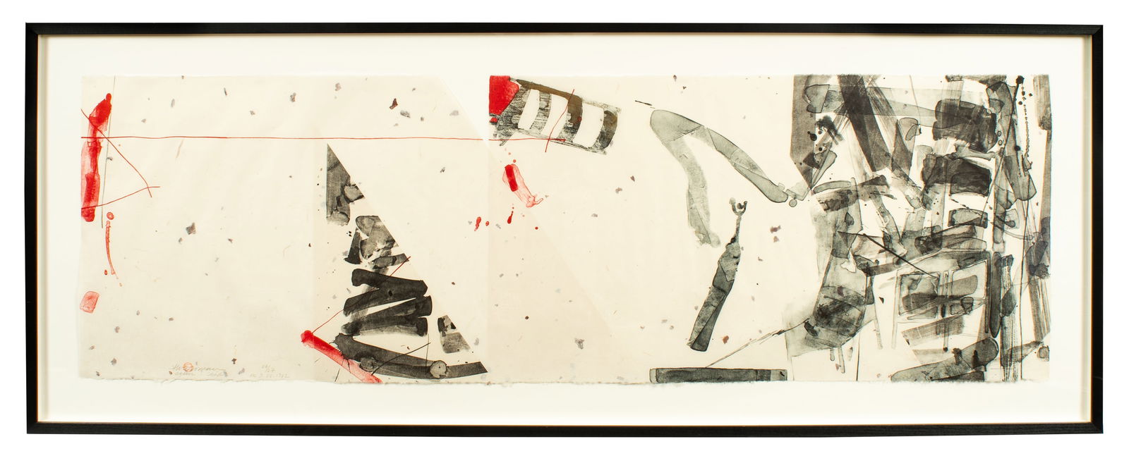 "Again: Said", Abstract Litho by Steven Sorman. (1 of 5)