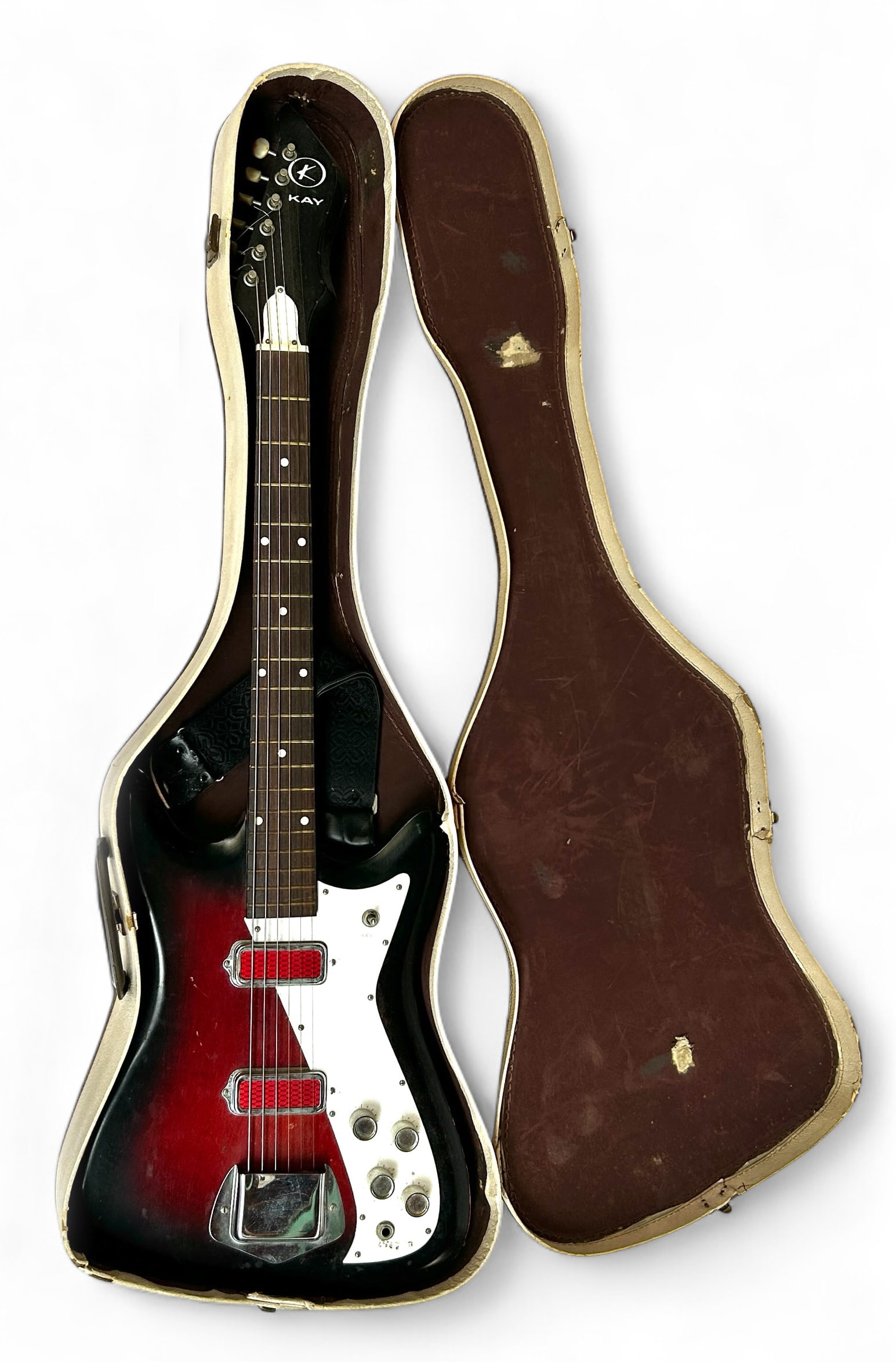 Kay Vanguard II Vintage Electric Guitar w/ Case. (1 of 8)