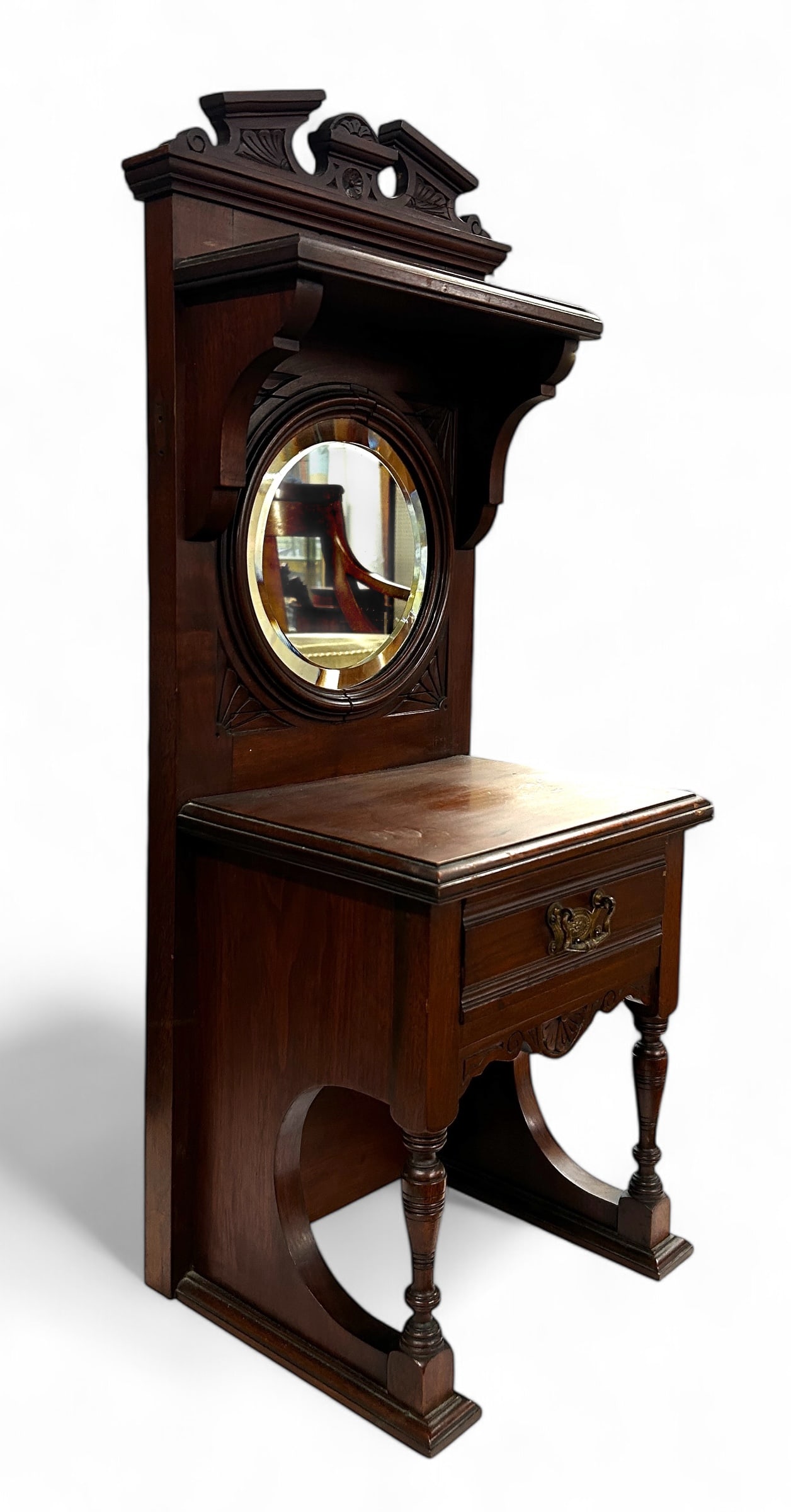 Antique Mahogany Shaving Stand. (1 of 9)