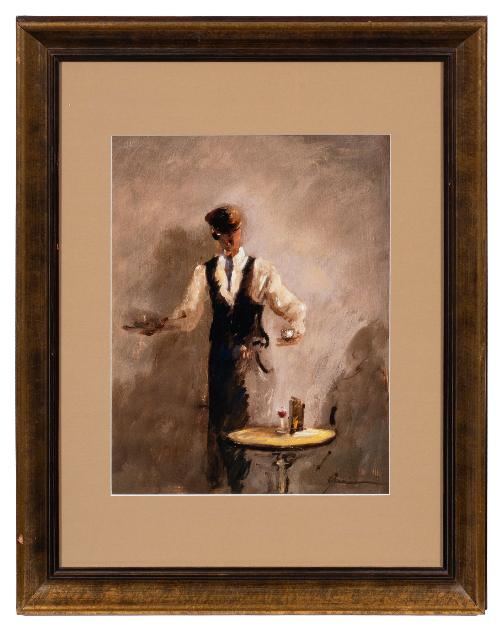 Waiter II, Giclee on Canvas by Janine (1 of 6)