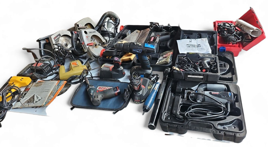 Lot of Electric Tools - Woodworking, Cars & More. (1 of 4)