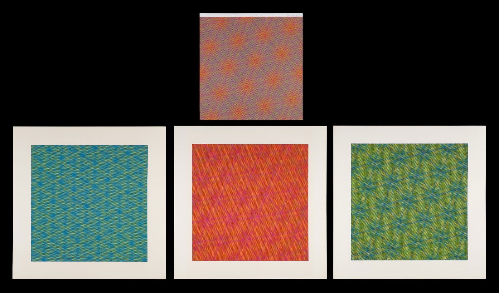 Lot of 4 Screenprints - Josef Levi. (1 of 15)