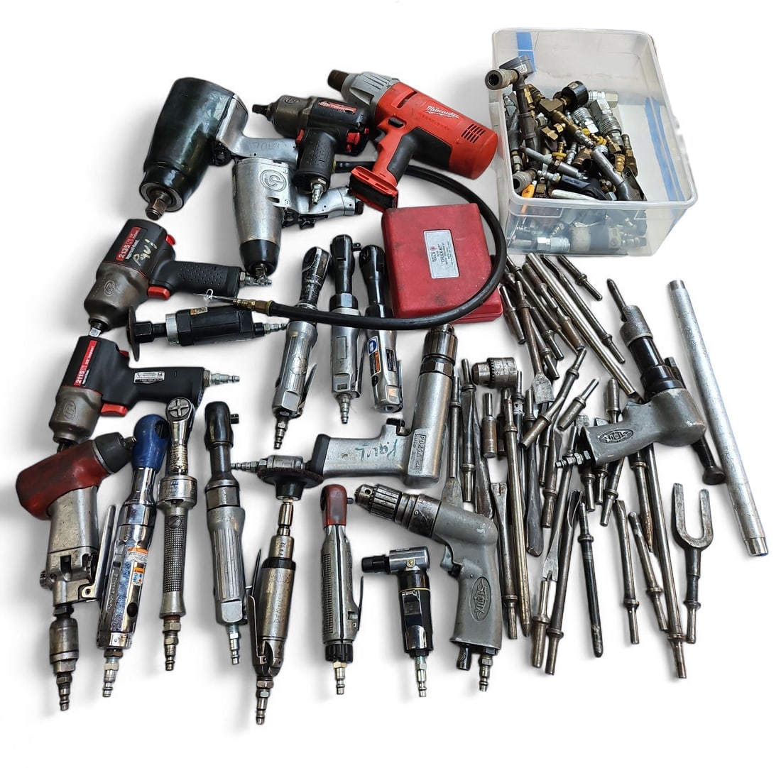 Large Lot of Air Tools - Snap-on, Ingersol, Etc. (1 of 4)