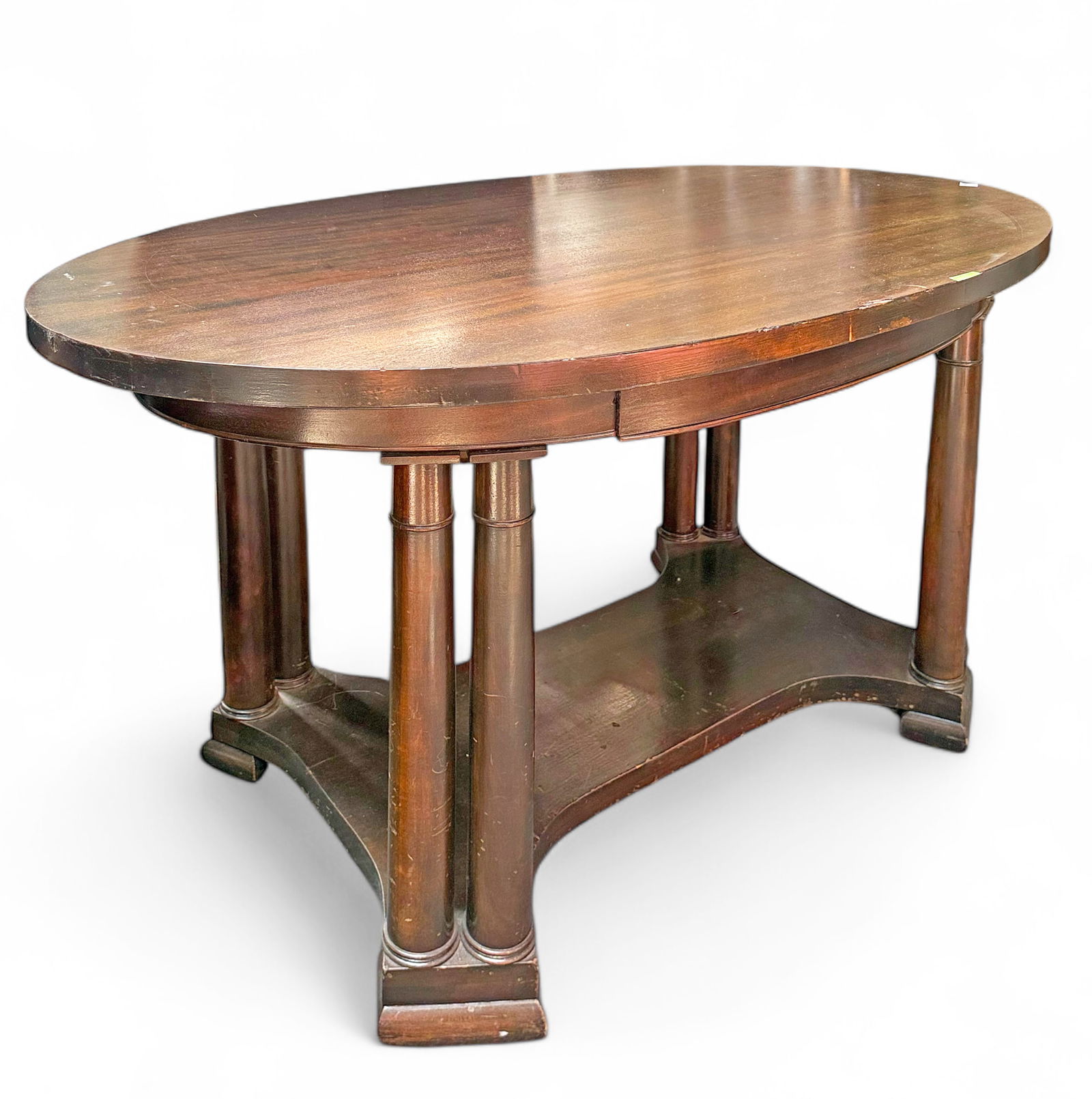Empire Mahogany Library Table. (1 of 1)