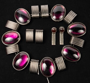 3 Pieces of Ben Amun Jewelry, Including a Set.