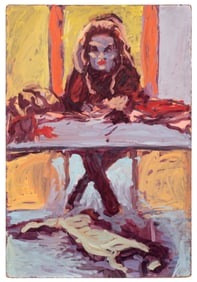 Expressionist Figural Painting, Dan Rupe.